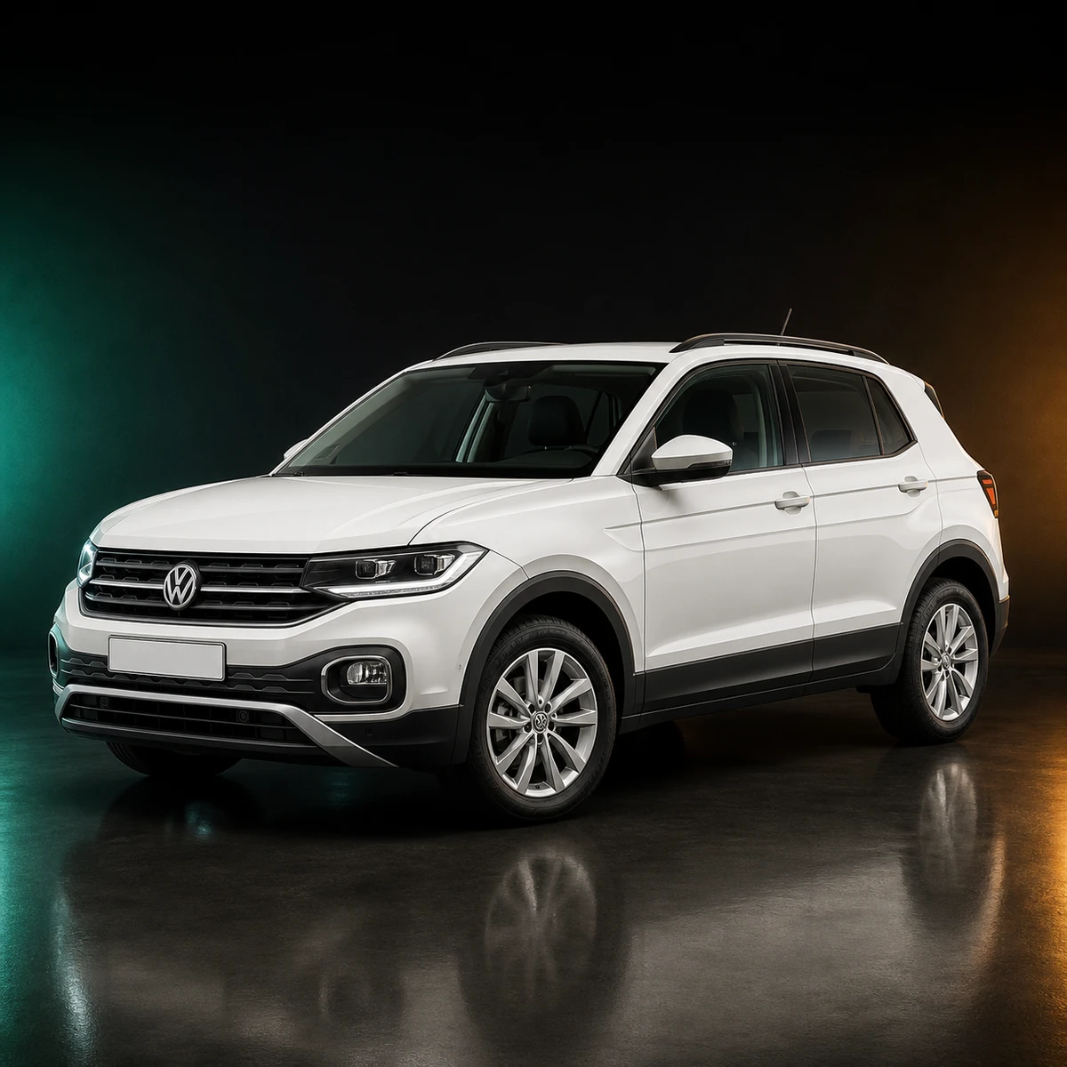 Светлый Volkswagen T-Cross TSI 1st Plus 2020 года из Японии