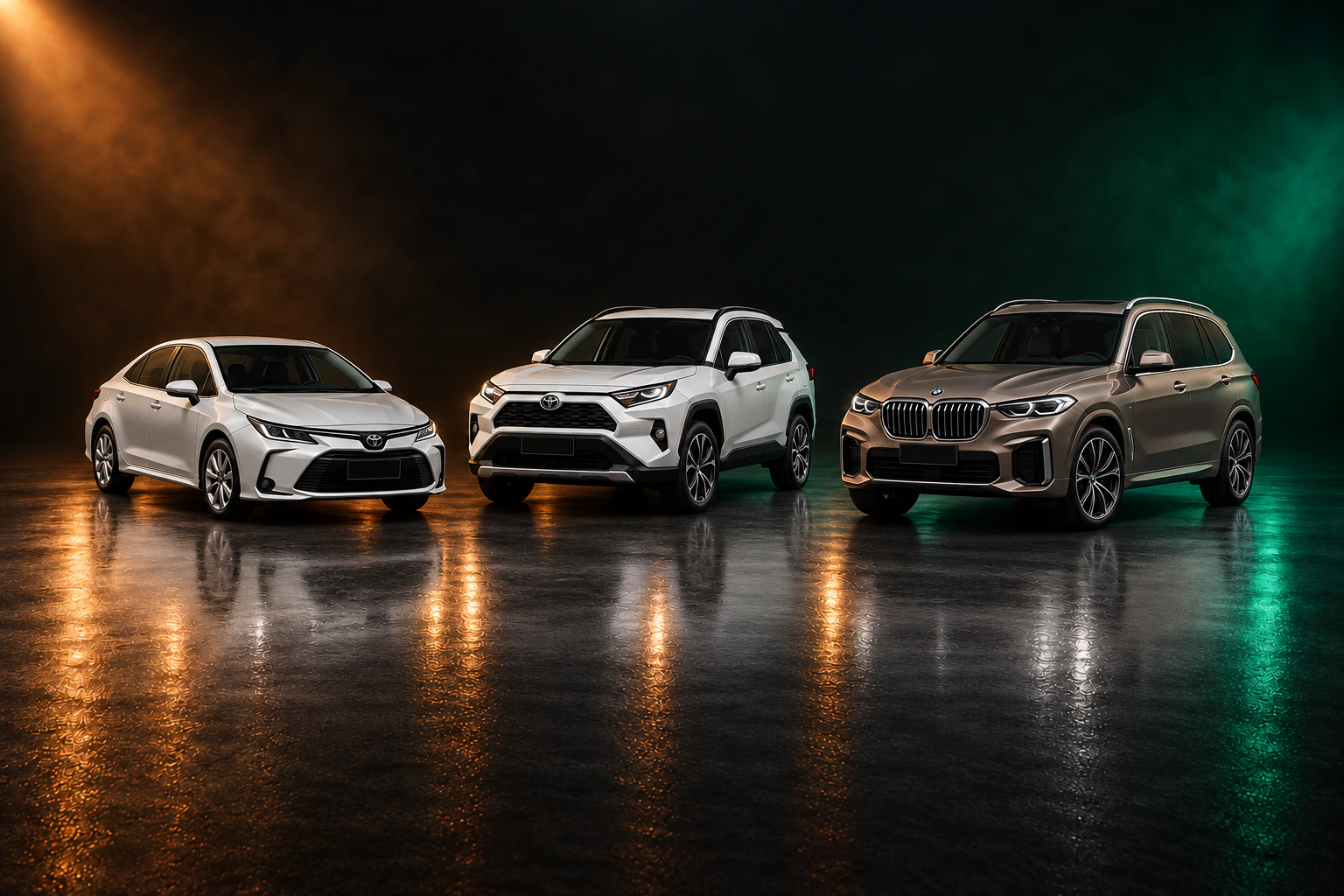 Toyota Corolla, Toyota RAV4 и BMW X5 — варианты кузовов для Барнаула и Алтайского края