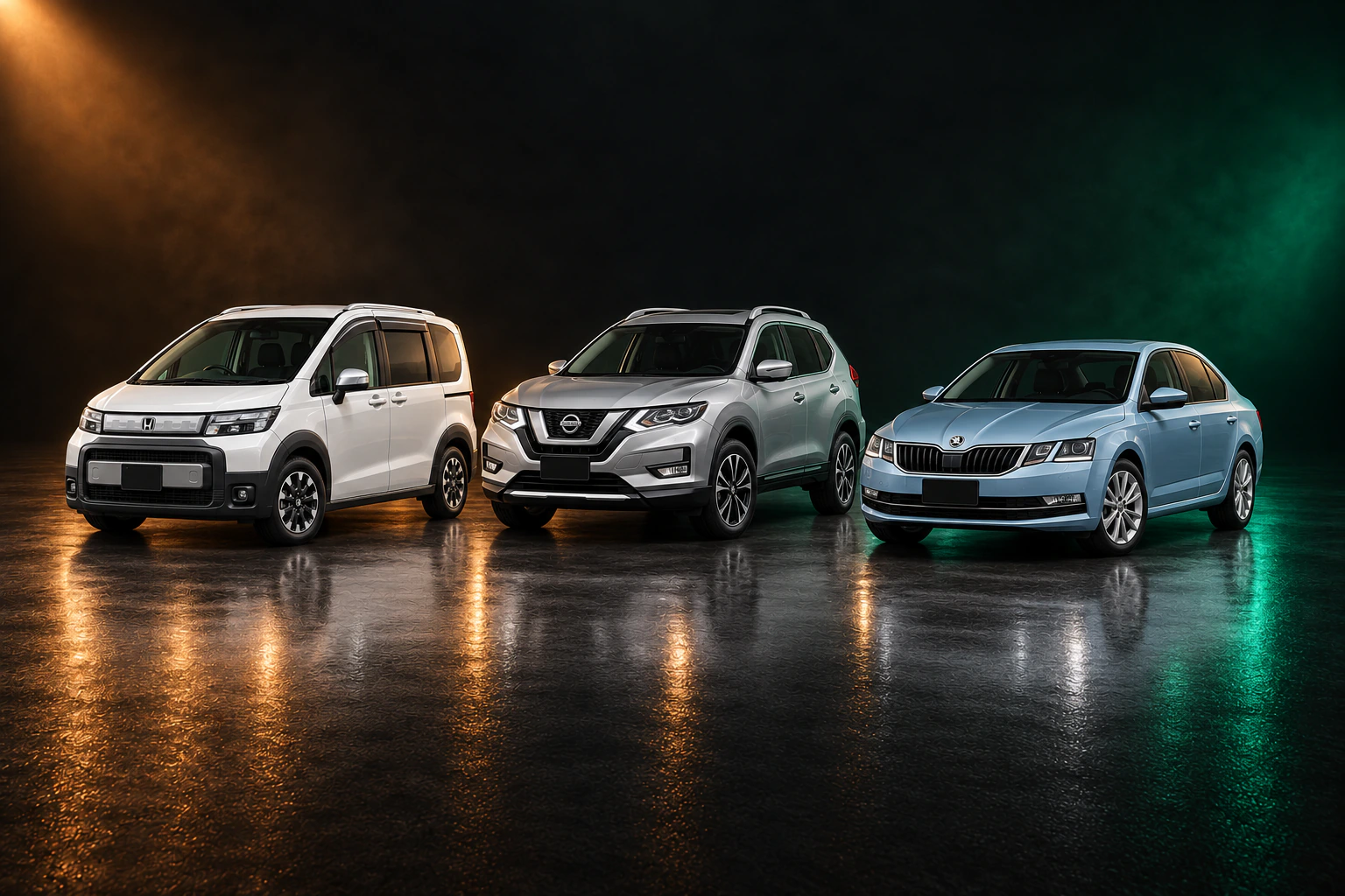 Honda Freed Crosstar, Nissan X-Trail и Skoda Octavia — семейные варианты для Кемерова