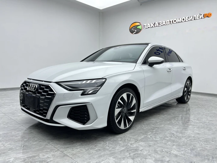 Audi A3L, 2023 год, белый, левый руль