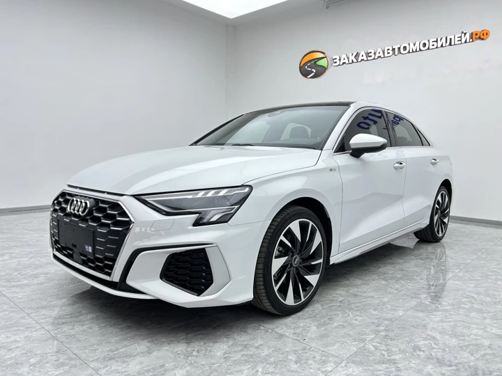 Audi A3L, 2023 год, белый, левый руль