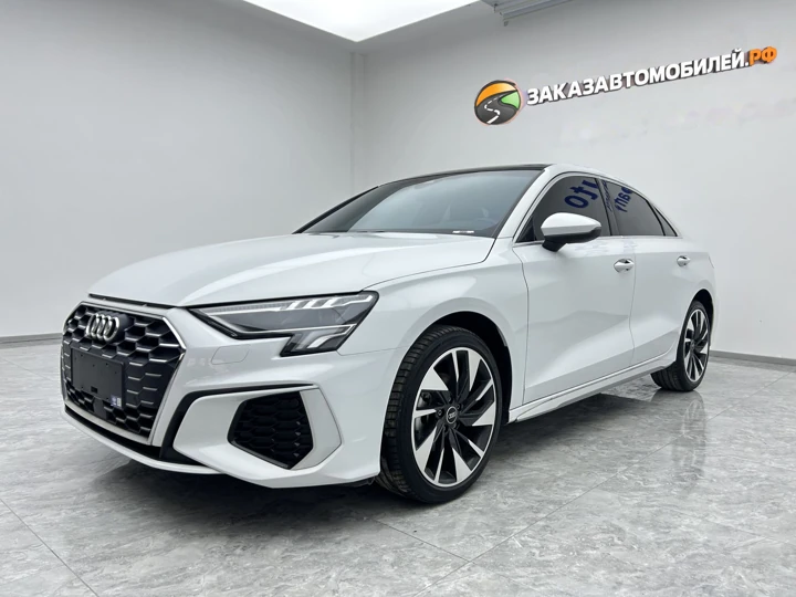 Audi A3L, 2023 год, белый, левый руль