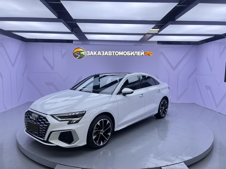 Audi A3L, 2023 год, белый, левый руль